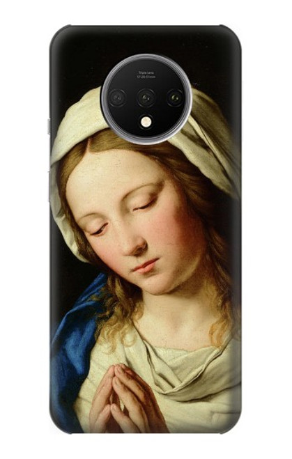 S3476 聖母マリアの祈り Virgin Mary Prayer OnePlus 7T バックケース、フリップケース・カバー