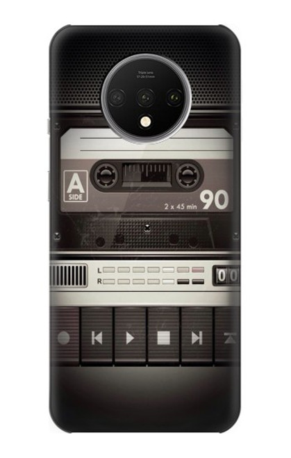 S3501 ビンテージカセットプレーヤー Vintage Cassette Player OnePlus 7T バックケース、フリップケース・カバー