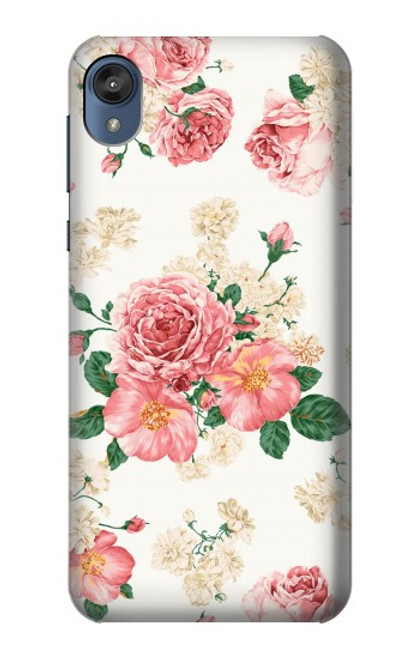 S1859 ローズ柄 Rose Pattern Motorola Moto E6, Moto E (6th Gen) バックケース、フリップケース・カバー