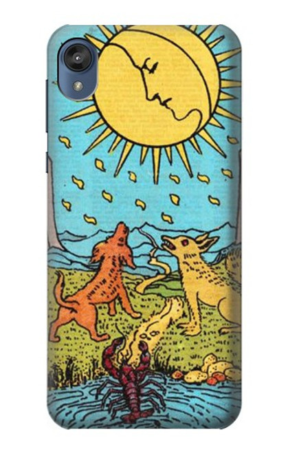 S3435 タロットカード月 Tarot Card Moon Motorola Moto E6, Moto E (6th Gen) バックケース、フリップケース・カバー