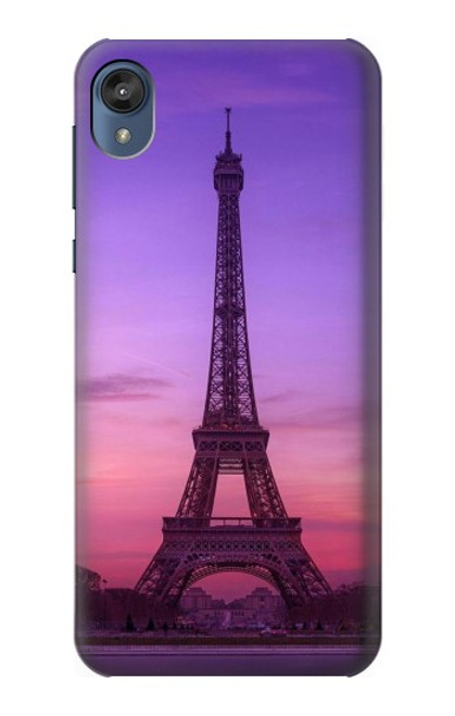 S3447 エッフェルパリの夕日 Eiffel Paris Sunset Motorola Moto E6, Moto E (6th Gen) バックケース、フリップケース・カバー