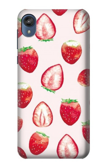 S3481 イチゴ Strawberry Motorola Moto E6, Moto E (6th Gen) バックケース、フリップケース・カバー