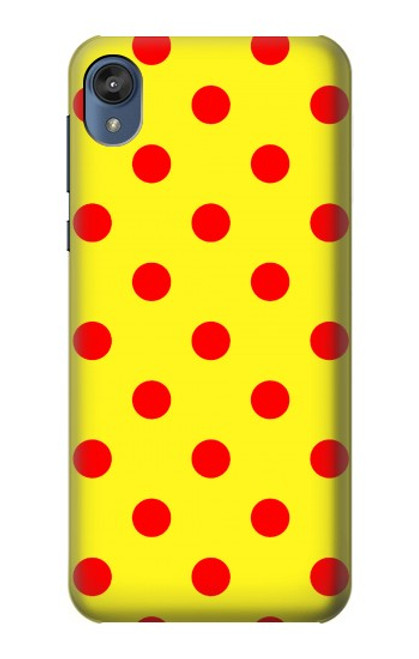 S3526 赤い水玉 Red Spot Polka Dot Motorola Moto E6, Moto E (6th Gen) バックケース、フリップケース・カバー