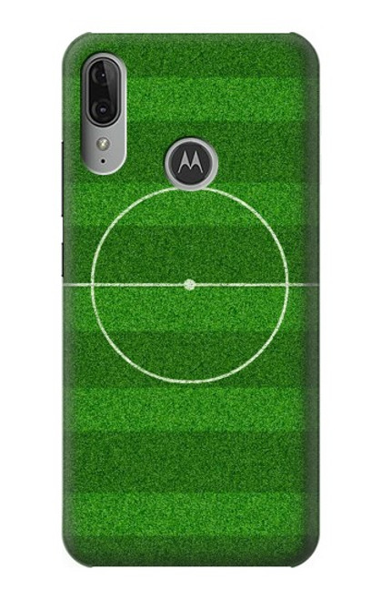 S2322 サッカー場 Football Soccer Field Motorola Moto E6 Plus, Moto E6s バックケース、フリップケース・カバー