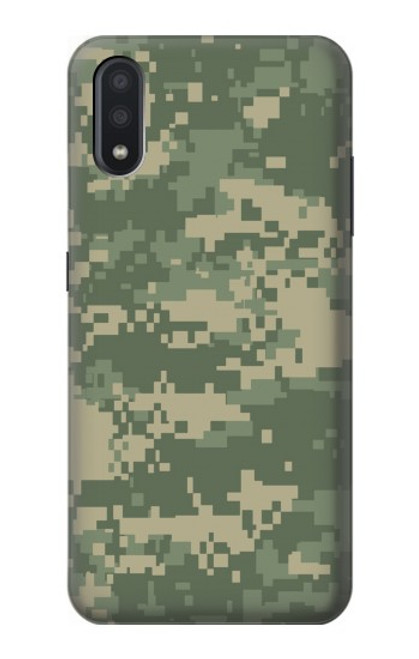 S2173 デジタル迷彩グラフィックプリント Digital Camo Camouflage Graphic Printed Samsung Galaxy A01 バックケース、フリップケース・カバー