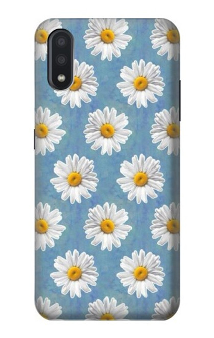 S3454 フローラルデイジー Floral Daisy Samsung Galaxy A01 バックケース、フリップケース・カバー