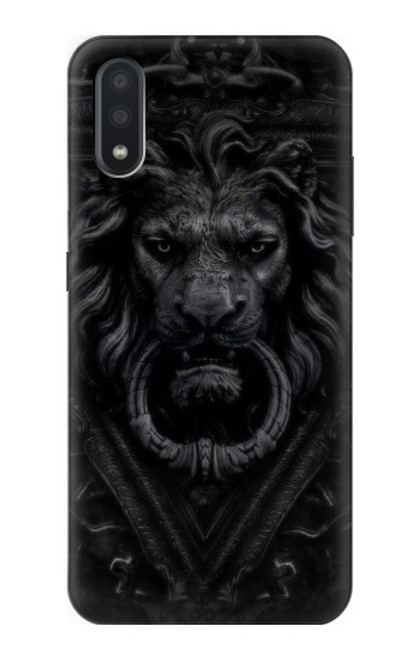 S3619 ダークゴシックライオン Dark Gothic Lion Samsung Galaxy A01 バックケース、フリップケース・カバー