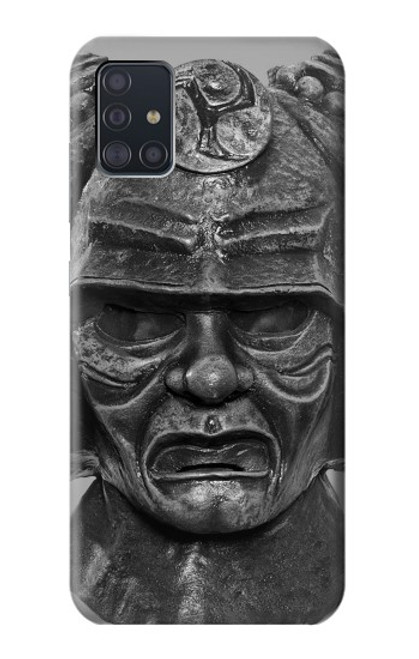 S1827 日本サムライヘルメット Japan Samurai Helmet Samsung Galaxy A51 バックケース、フリップケース・カバー