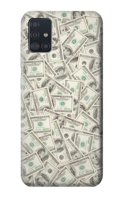 S2077 ドル紙幣 Money Dollar Banknotes Samsung Galaxy A51 バックケース、フリップケース・カバー