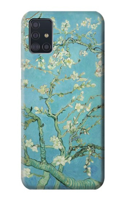 S2692 開花アーモンドの木 フィンセント・ファン・ゴッホ Vincent Van Gogh Almond Blossom Samsung Galaxy A51 バックケース、フリップケース・カバー