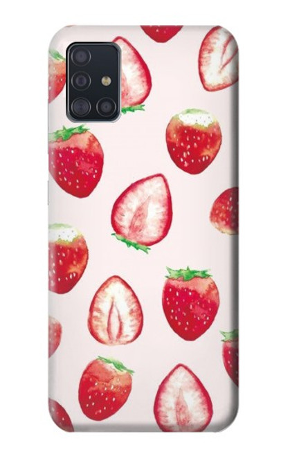 S3481 イチゴ Strawberry Samsung Galaxy A51 バックケース、フリップケース・カバー