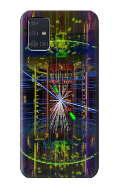 S3545 量子粒子衝突 Quantum Particle Collision Samsung Galaxy A51 バックケース、フリップケース・カバー