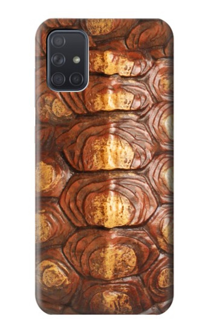 S0579 カメの甲羅 Turtle Carapace Samsung Galaxy A71 バックケース、フリップケース・カバー