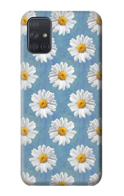 S3454 フローラルデイジー Floral Daisy Samsung Galaxy A71 バックケース、フリップケース・カバー
