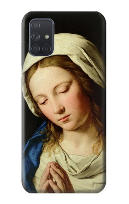 S3476 聖母マリアの祈り Virgin Mary Prayer Samsung Galaxy A71 バックケース、フリップケース・カバー