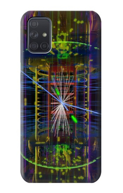 S3545 量子粒子衝突 Quantum Particle Collision Samsung Galaxy A71 バックケース、フリップケース・カバー