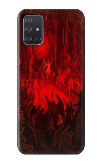 S3583 パラダイスロストサタン Paradise Lost Satan Samsung Galaxy A71 バックケース、フリップケース・カバー