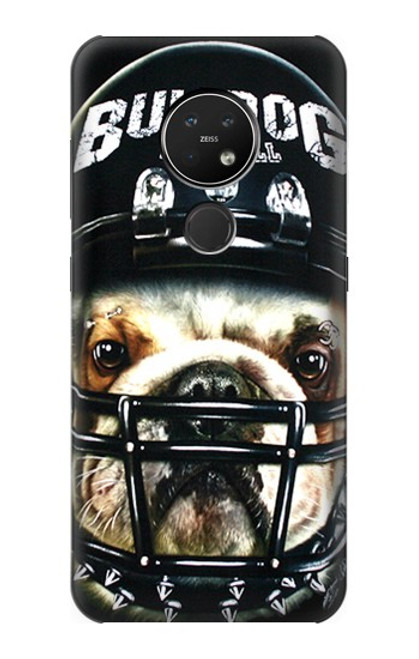 S0098 ブルドッグアメリカンフットボール Bulldog American Football Nokia 7.2 バックケース、フリップケース・カバー