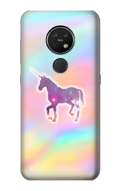 S3203 レインボーユニコーン Rainbow Unicorn Nokia 7.2 バックケース、フリップケース・カバー