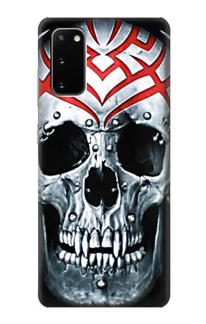 S0223 吸血鬼 スカル タトゥー Vampire Skull Tattoo Samsung Galaxy S20 バックケース、フリップケース・カバー