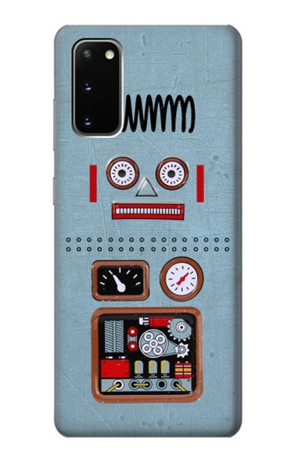 S3040 レトロロボット玩具 Retro Robot Toy Samsung Galaxy S20 バックケース、フリップケース・カバー