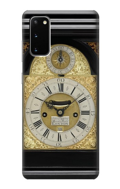 S3144 アンティークブラケット時計 Antique Bracket Clock Samsung Galaxy S20 バックケース、フリップケース・カバー