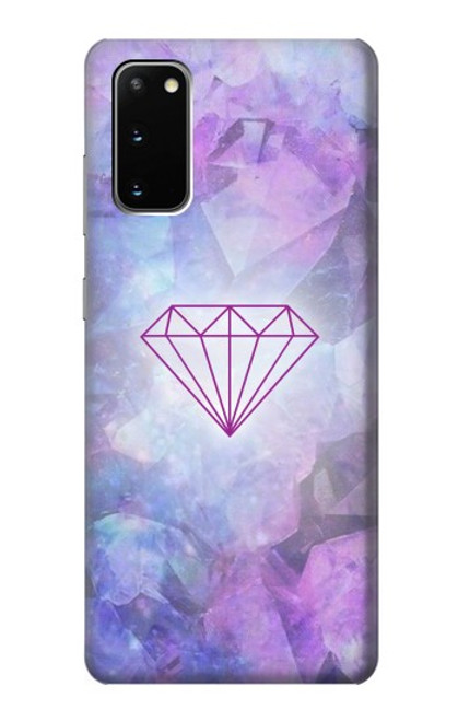 S3455 ダイヤモンド Diamond Samsung Galaxy S20 バックケース、フリップケース・カバー