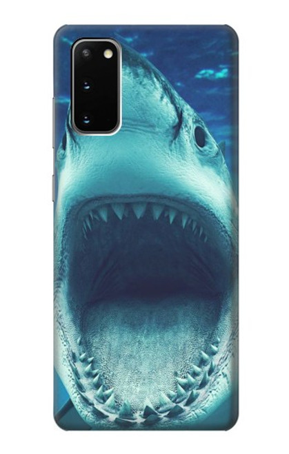 S3548 イタチザメ Tiger Shark Samsung Galaxy S20 バックケース、フリップケース・カバー