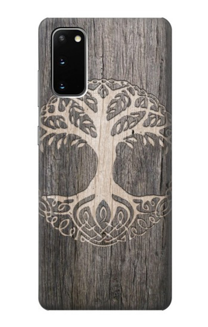 S3591 バイキングツリーオブライフシンボル Viking Tree of Life Symbol Samsung Galaxy S20 バックケース、フリップケース・カバー