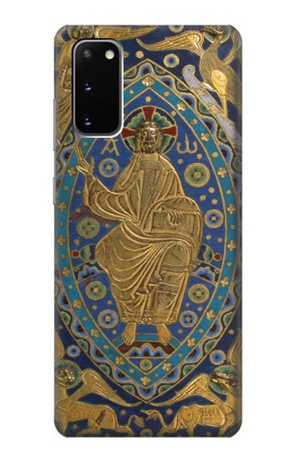 S3620 ブックカバーキリスト Book Cover Christ Majesty Samsung Galaxy S20 バックケース、フリップケース・カバー