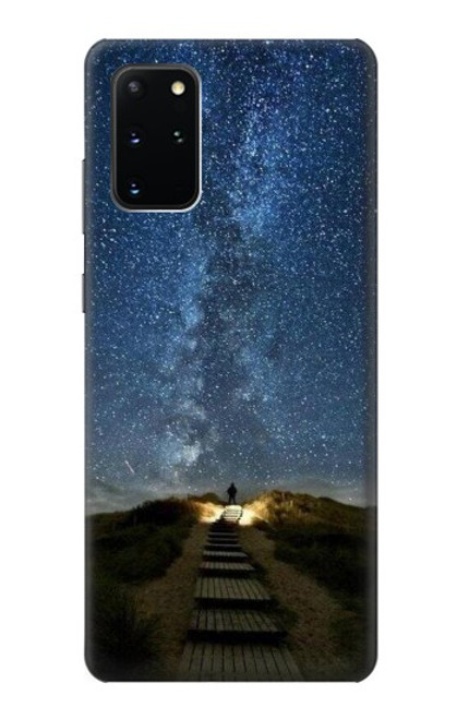 S0734 天国への階段アイスランド Stairway to Heaven Iceland Samsung Galaxy S20 Plus, Galaxy S20+ バックケース、フリップケース・カバー