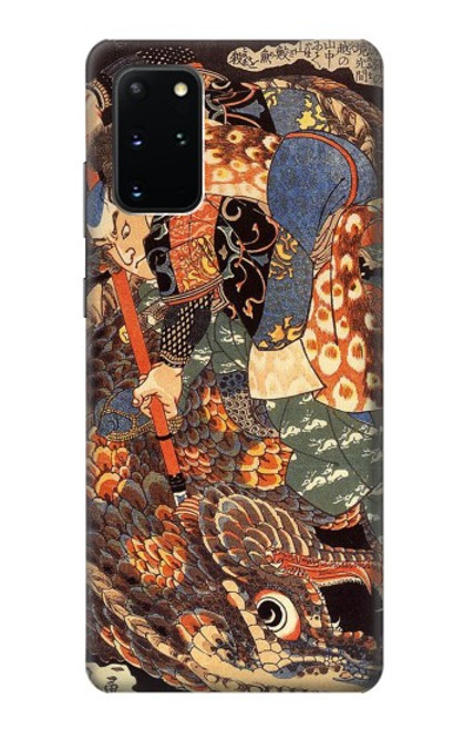 S0914 宮本・武蔵 Ronin Miyamoto Musashi Samsung Galaxy S20 Plus, Galaxy S20+ バックケース、フリップケース・カバー