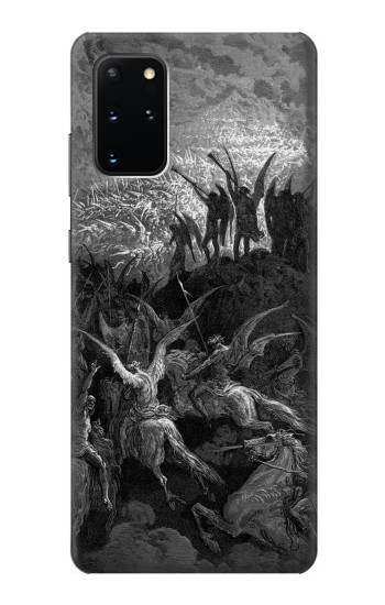 S1026 ギュスターヴ・ドレ 失楽園 Gustave Dore Paradise Lost Samsung Galaxy S20 Plus, Galaxy S20+ バックケース、フリップケース・カバー