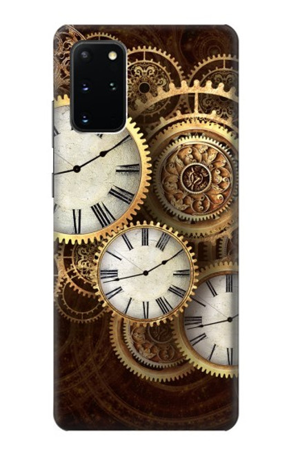 S3172 金時計 Gold Clock Live Samsung Galaxy S20 Plus, Galaxy S20+ バックケース、フリップケース・カバー