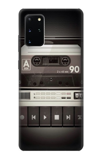 S3501 ビンテージカセットプレーヤー Vintage Cassette Player Samsung Galaxy S20 Plus, Galaxy S20+ バックケース、フリップケース・カバー