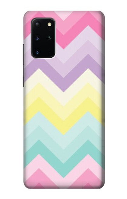 S3514 虹色ジグザグ Rainbow Zigzag Samsung Galaxy S20 Plus, Galaxy S20+ バックケース、フリップケース・カバー