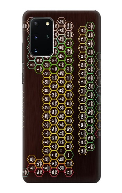 S3544 ネオンハニカム周期表 Neon Honeycomb Periodic Table Samsung Galaxy S20 Plus, Galaxy S20+ バックケース、フリップケース・カバー