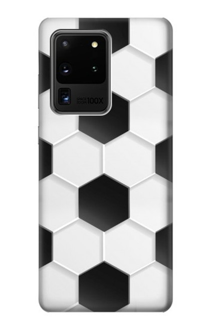 S2061 サッカーのパターン Football Soccer Pattern Samsung Galaxy S20 Ultra バックケース、フリップケース・カバー