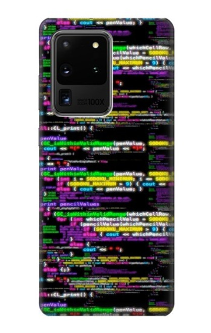 S3420 コーディングプログラマー Coding Programmer Samsung Galaxy S20 Ultra バックケース、フリップケース・カバー