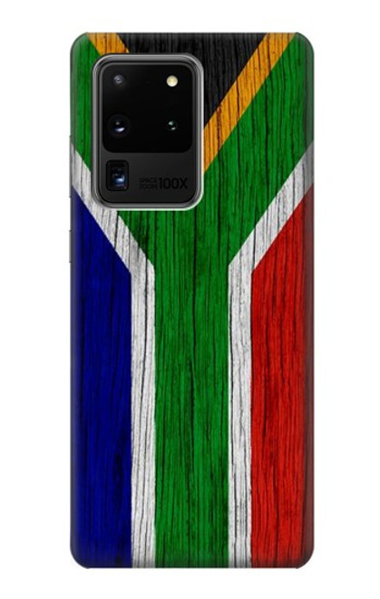 S3464 南アフリカの国旗 South Africa Flag Samsung Galaxy S20 Ultra バックケース、フリップケース・カバー