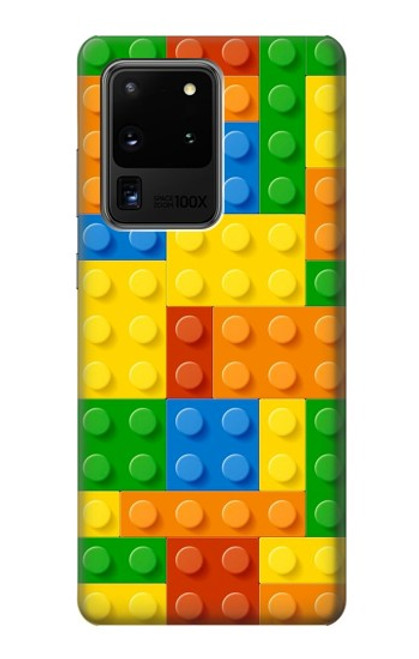 S3595 レンガのおもちゃ Brick Toy Samsung Galaxy S20 Ultra バックケース、フリップケース・カバー