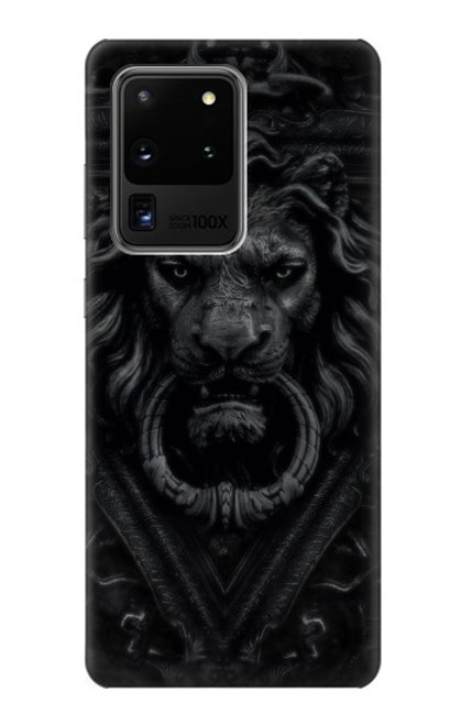 S3619 ダークゴシックライオン Dark Gothic Lion Samsung Galaxy S20 Ultra バックケース、フリップケース・カバー