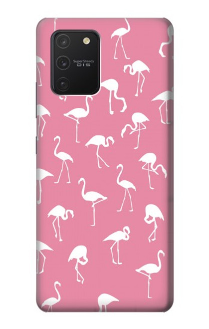 S2858 ピンクフラミンゴ柄 Pink Flamingo Pattern Samsung Galaxy S10 Lite バックケース、フリップケース・カバー