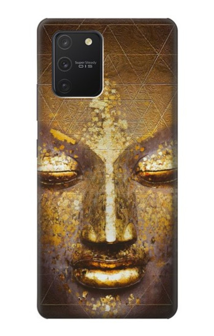 S3189 魔法のヤントラ仏の顔 Magical Yantra Buddha Face Samsung Galaxy S10 Lite バックケース、フリップケース・カバー