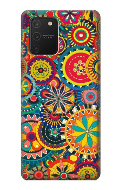 S3272 カラフルなパターン Colorful Pattern Samsung Galaxy S10 Lite バックケース、フリップケース・カバー