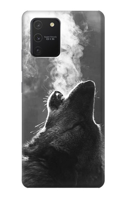 S3505 オオカミ Wolf Howling Samsung Galaxy S10 Lite バックケース、フリップケース・カバー