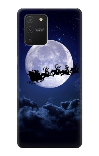 S3508 クリスマスサンタ Xmas Santa Moon Samsung Galaxy S10 Lite バックケース、フリップケース・カバー