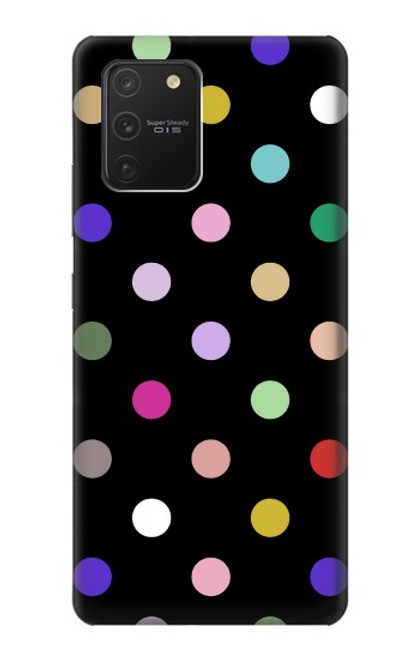 S3532 カラフルな水玉 Colorful Polka Dot Samsung Galaxy S10 Lite バックケース、フリップケース・カバー