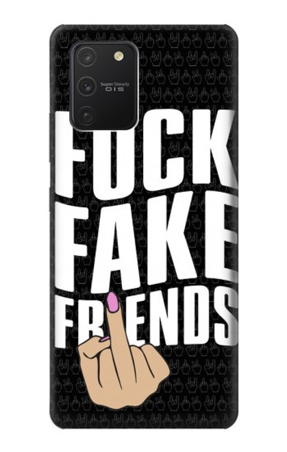 S3598 中指の友達 Middle Finger Friend Samsung Galaxy S10 Lite バックケース、フリップケース・カバー