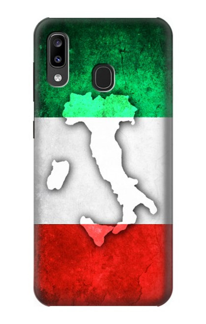 S2338 イタリアの国旗 Italy Flag Samsung Galaxy A20, Galaxy A30 バックケース、フリップケース・カバー